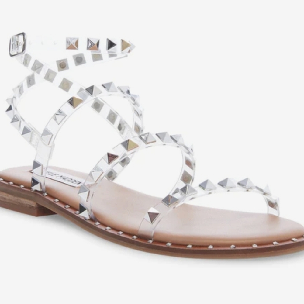 Steve Madden Travel Sandals Clear